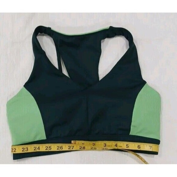 Peloton  Women's Sports Bra Two Toned Green Size MEDIUM‎ - Picture 5 of 7